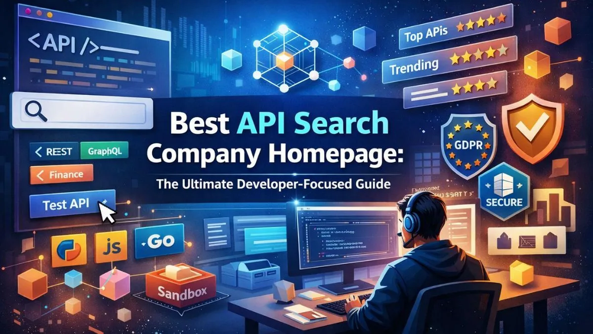 best api search company's homepage