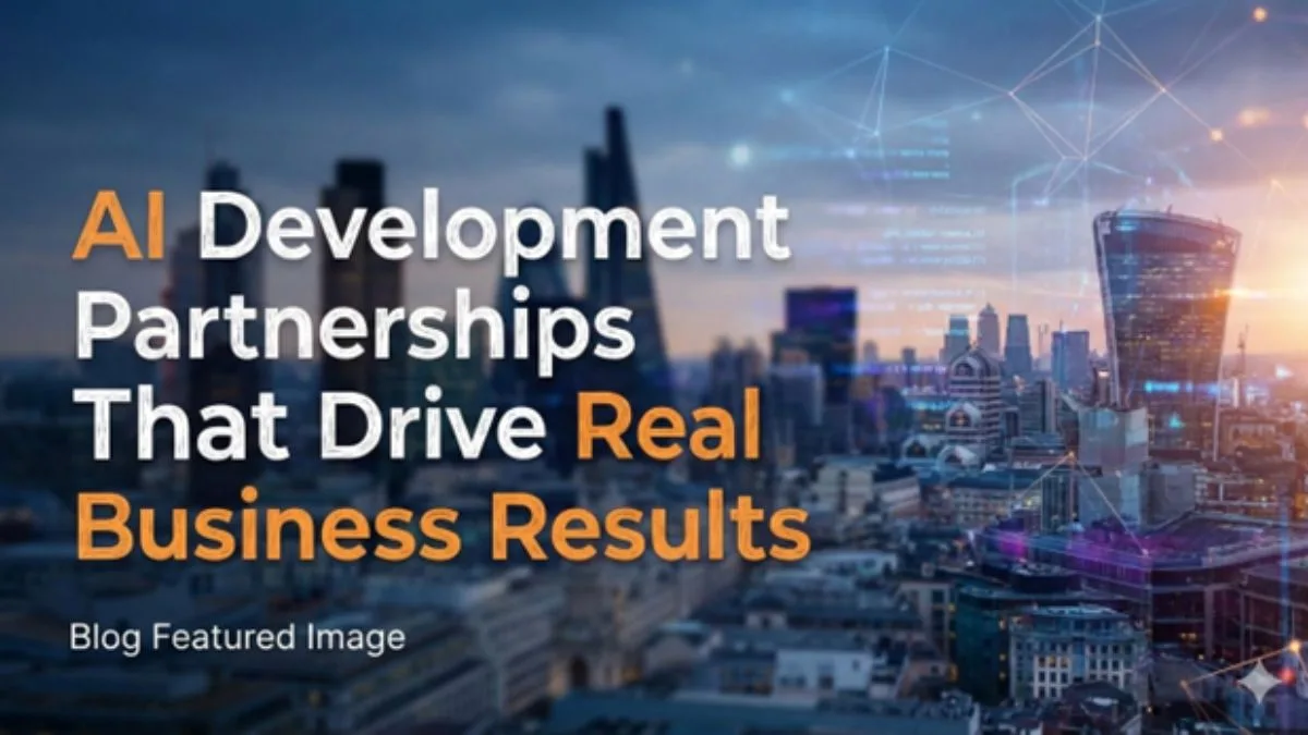 Why Partnering with an AI Development Services Company Matters UK