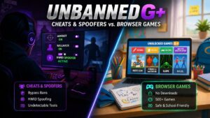 UnbannedG+: Understanding Game Access, Recovery Tools, and Browser Gaming Platforms